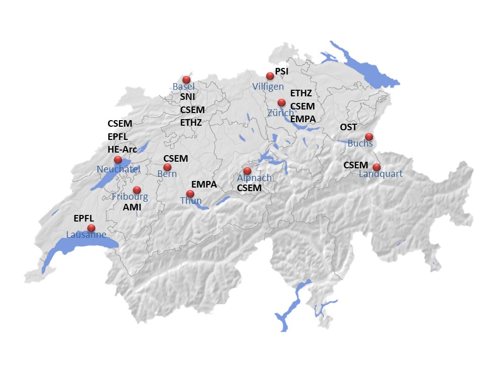 Swiss Map